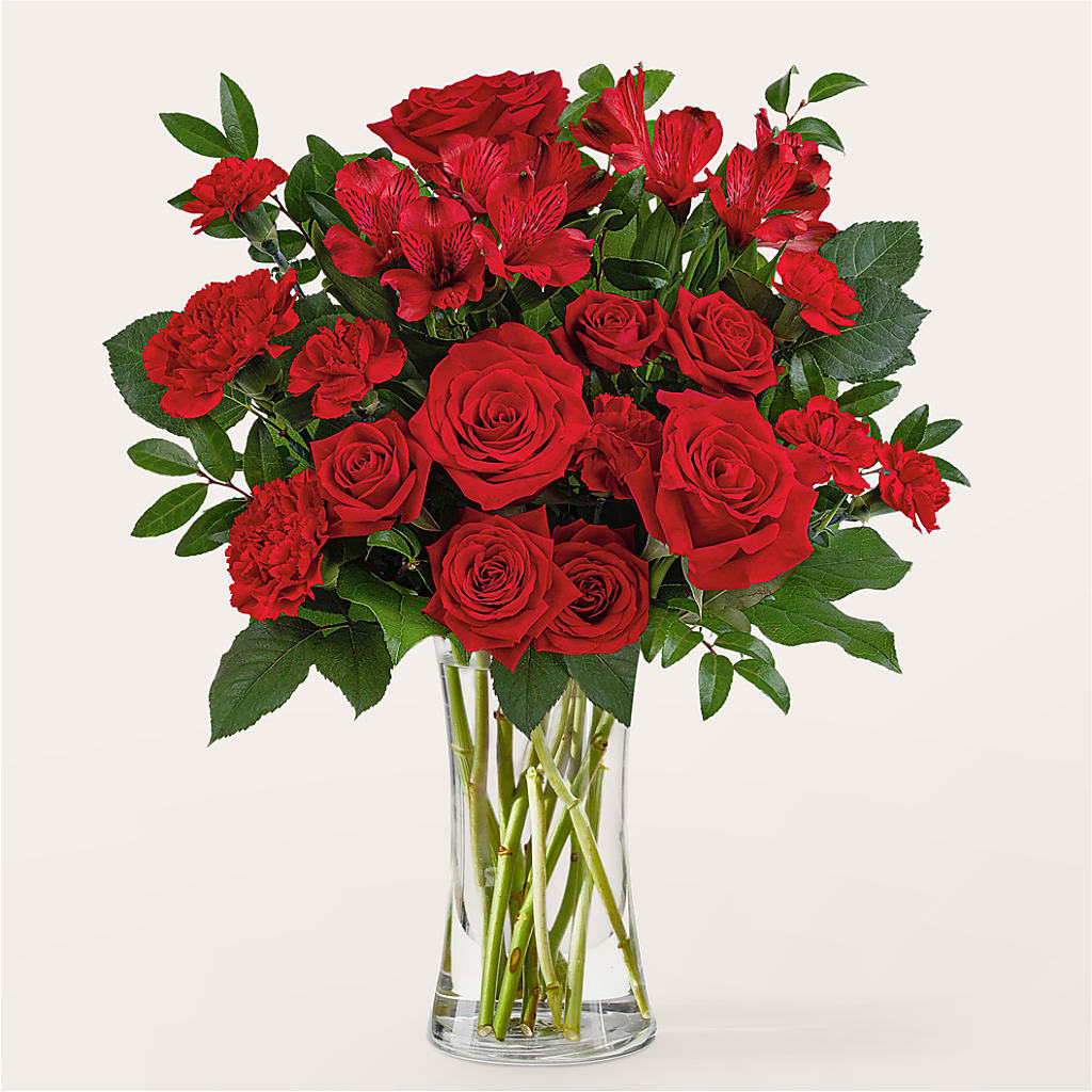 Brilliant Ruby Bouquet – All City Florist Inc, Melbourne FL