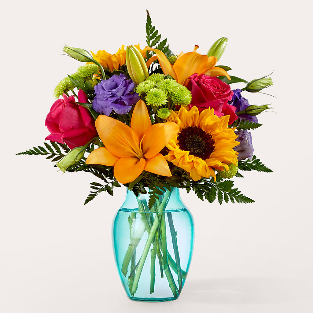Double Rainbow Bouquet – All City Florist Inc, Melbourne FL