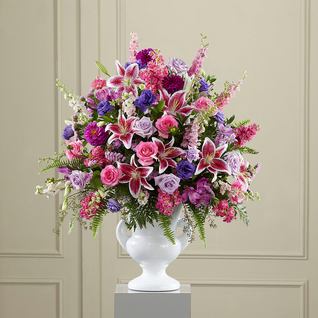 Peaceful Tribute Arrangement – All City Florist Inc, Melbourne FL