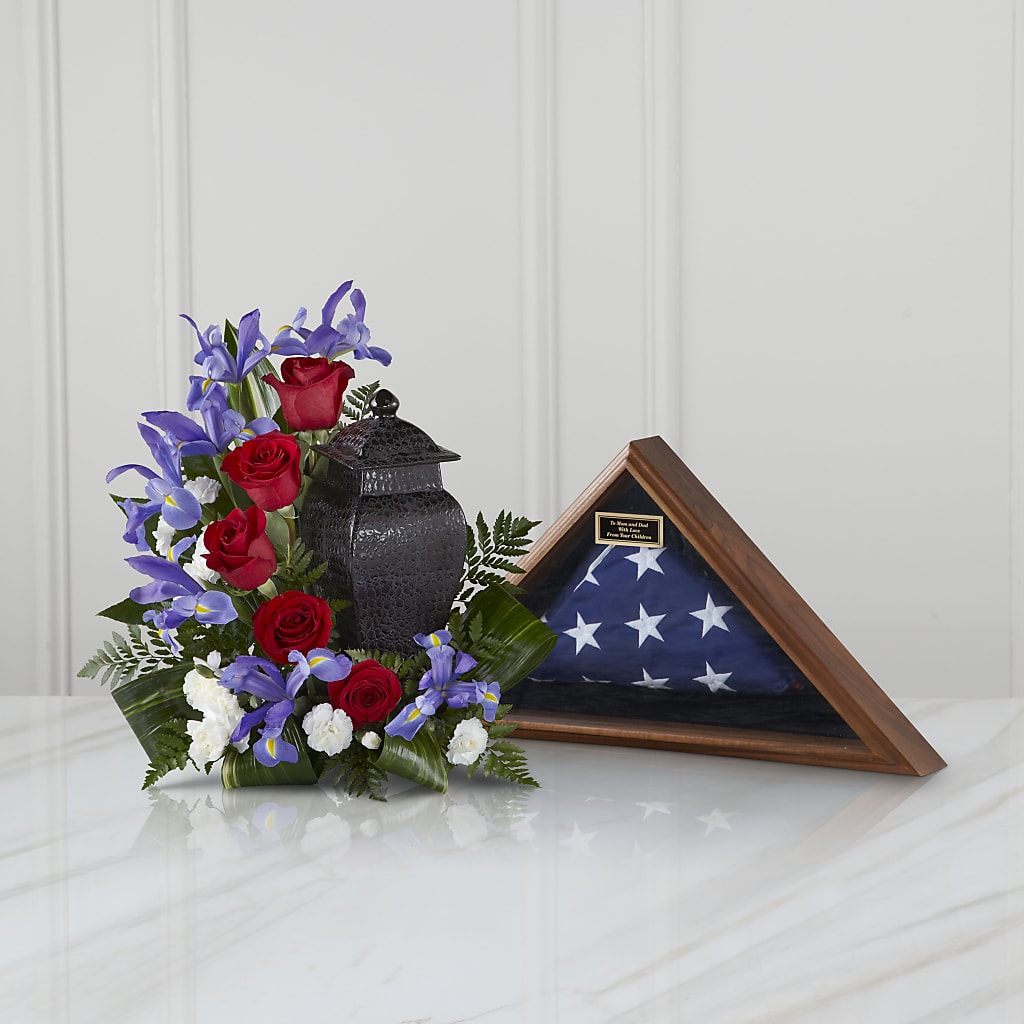 Patriotic Tribute Arrangement – All City Florist Inc, Melbourne FL