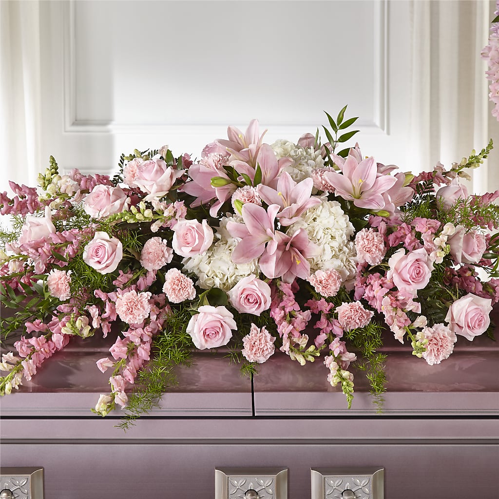 Life & Remembrance Casket Spray – All City Florist Inc, Melbourne FL
