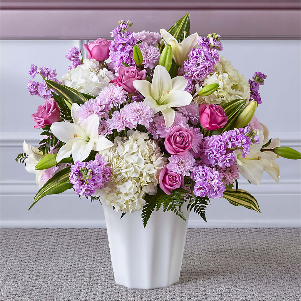 Heaven Sent Floor Basket – All City Florist Inc, Melbourne FL