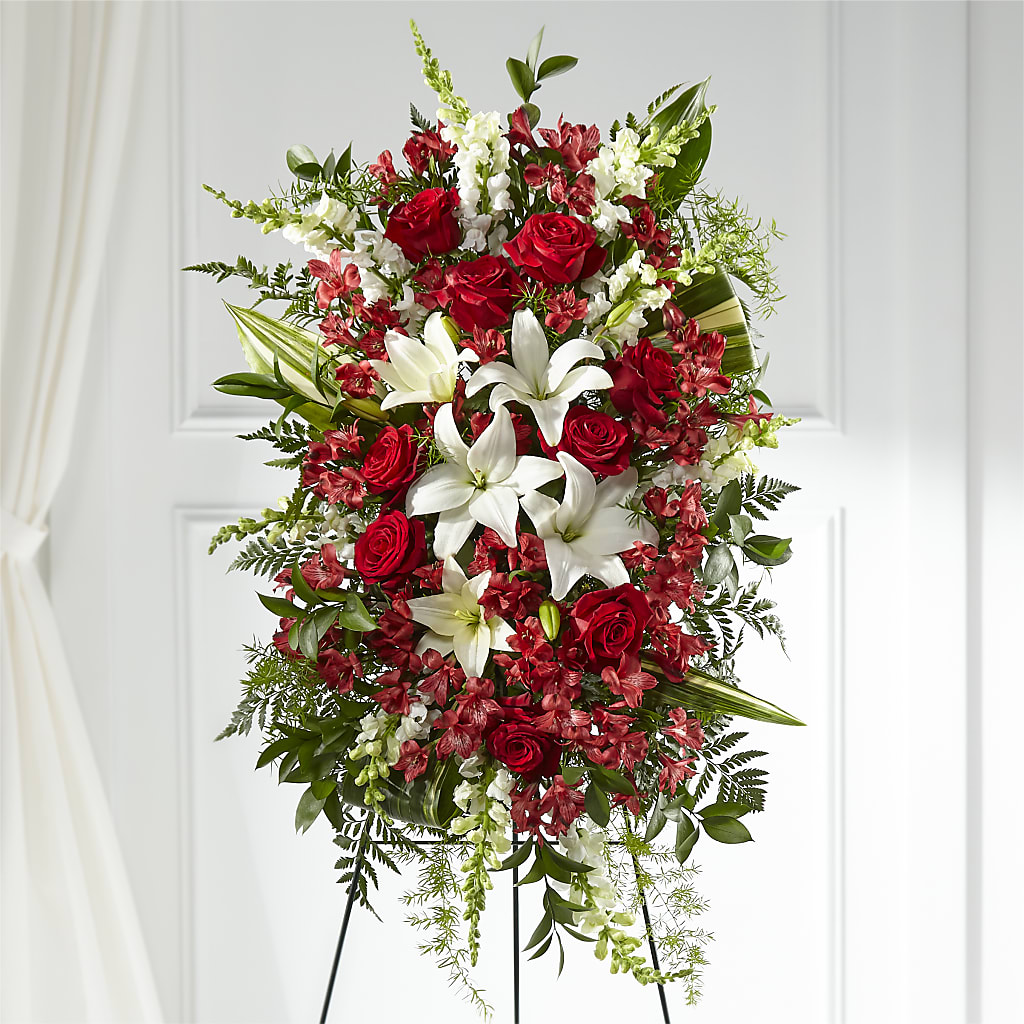 Everlasting Memory Standing Spray – All City Florist Inc, Melbourne FL