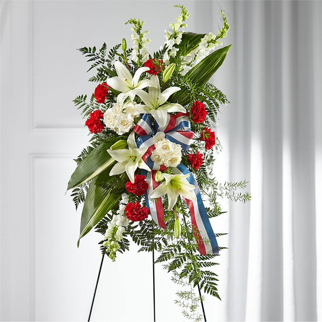 Stars of Life Standing Spray – All City Florist Inc, Melbourne FL