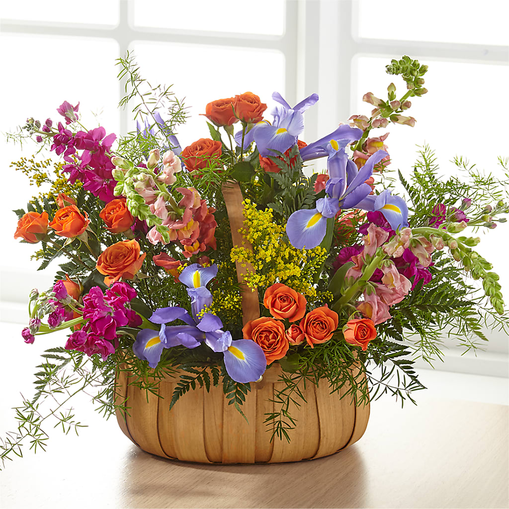 Garden of Life Basket – All City Florist Inc, Melbourne FL