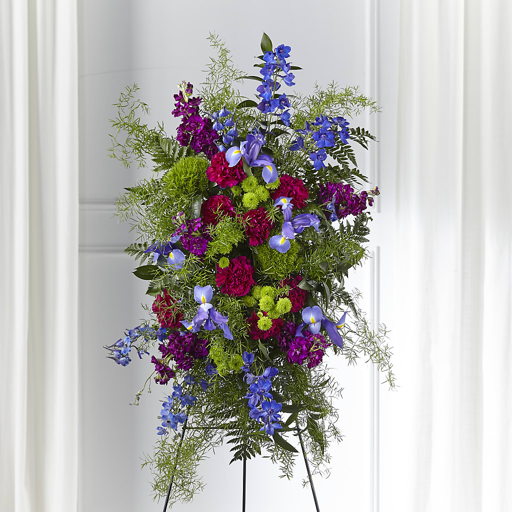 Heavenly Skies Standing Spray – All City Florist Inc, Melbourne FL