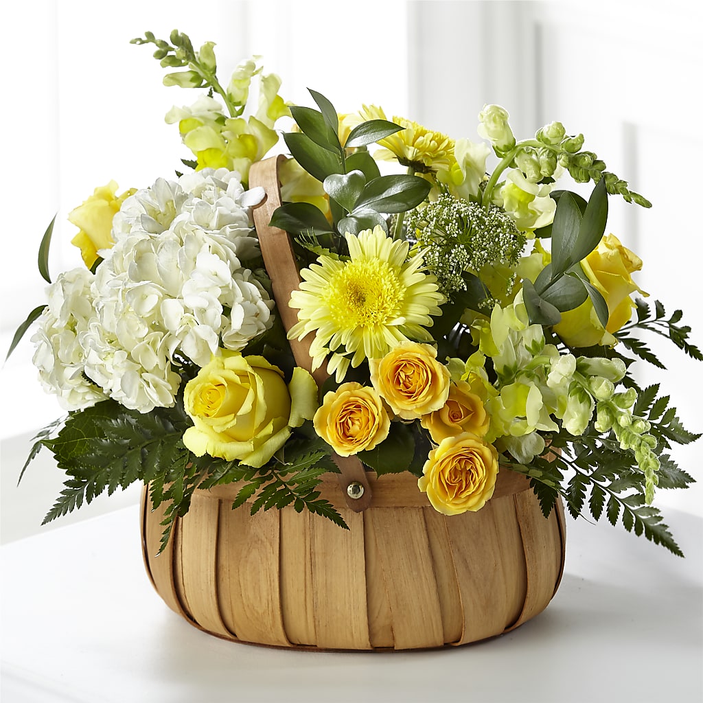 Rustic Remembrance Basket – All City Florist Inc, Melbourne FL