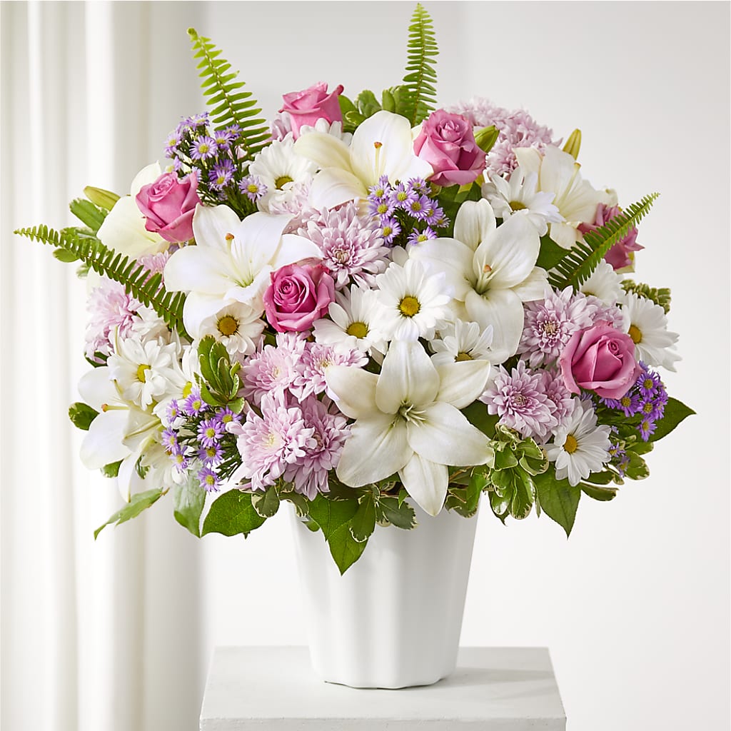 Warmest Thoughts Tabletop Basket – All City Florist Inc, Melbourne FL