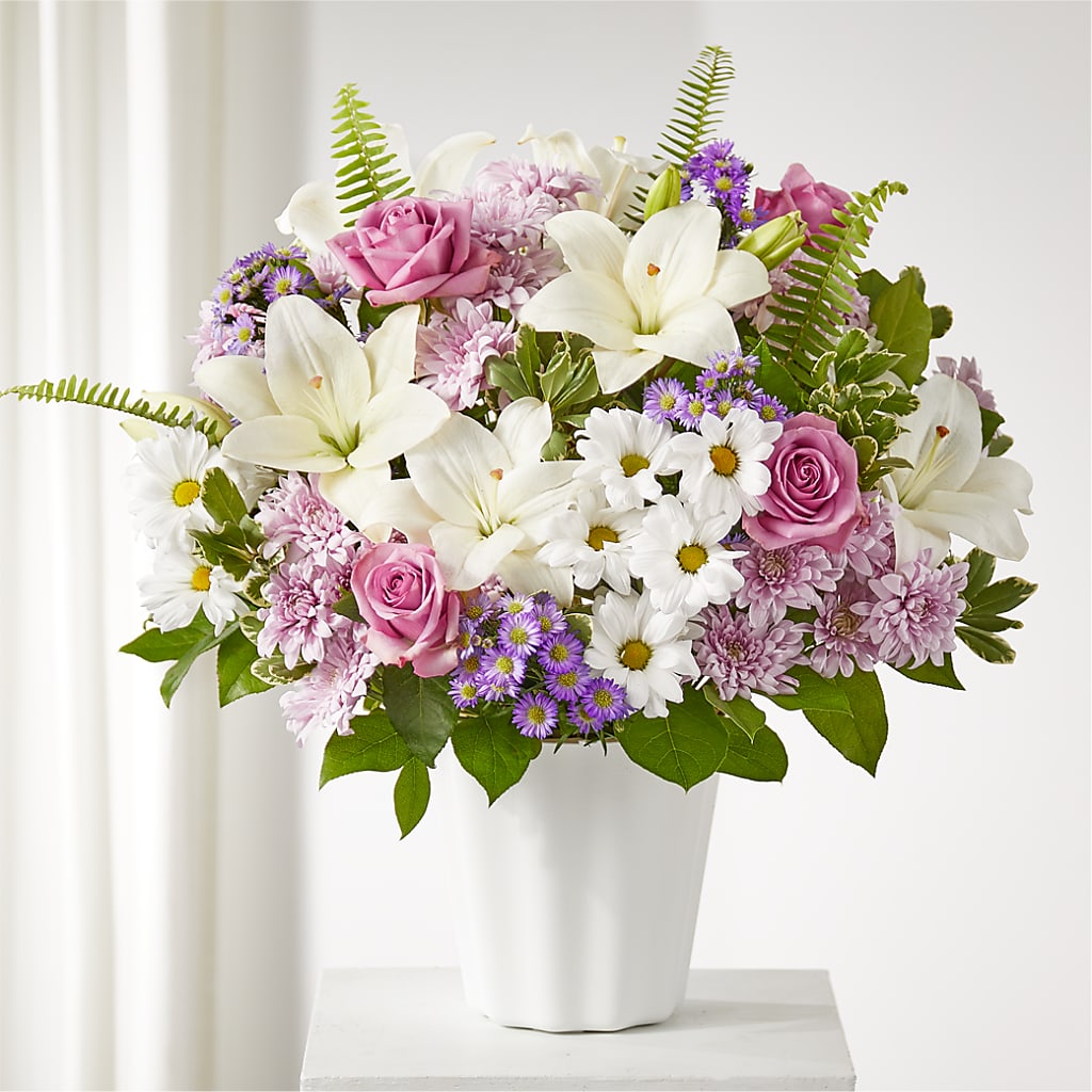 Warmest Thoughts Tabletop Basket – All City Florist Inc, Melbourne FL