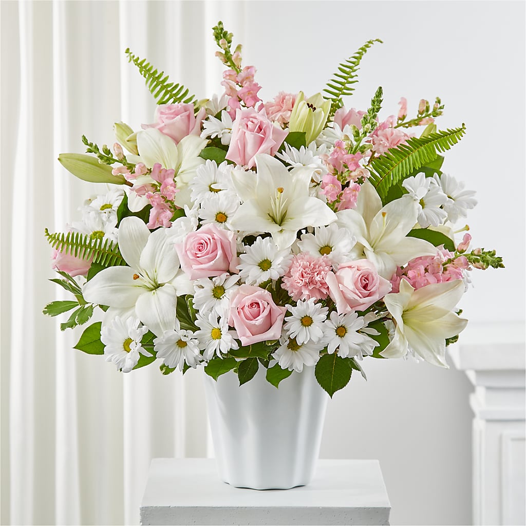 Soft Touch Tabletop Basket – All City Florist Inc, Melbourne FL
