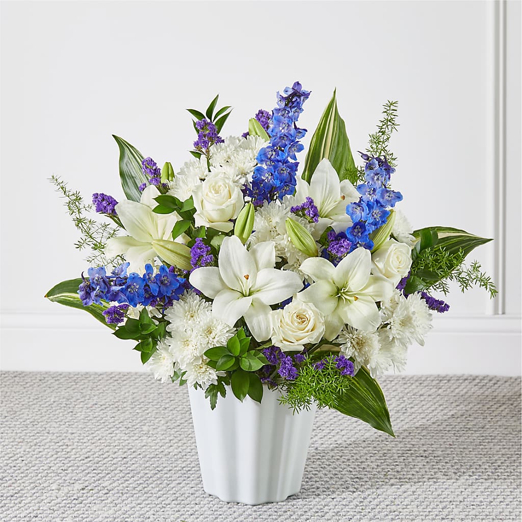 Take Comfort Floor Basket – All City Florist Inc, Melbourne FL