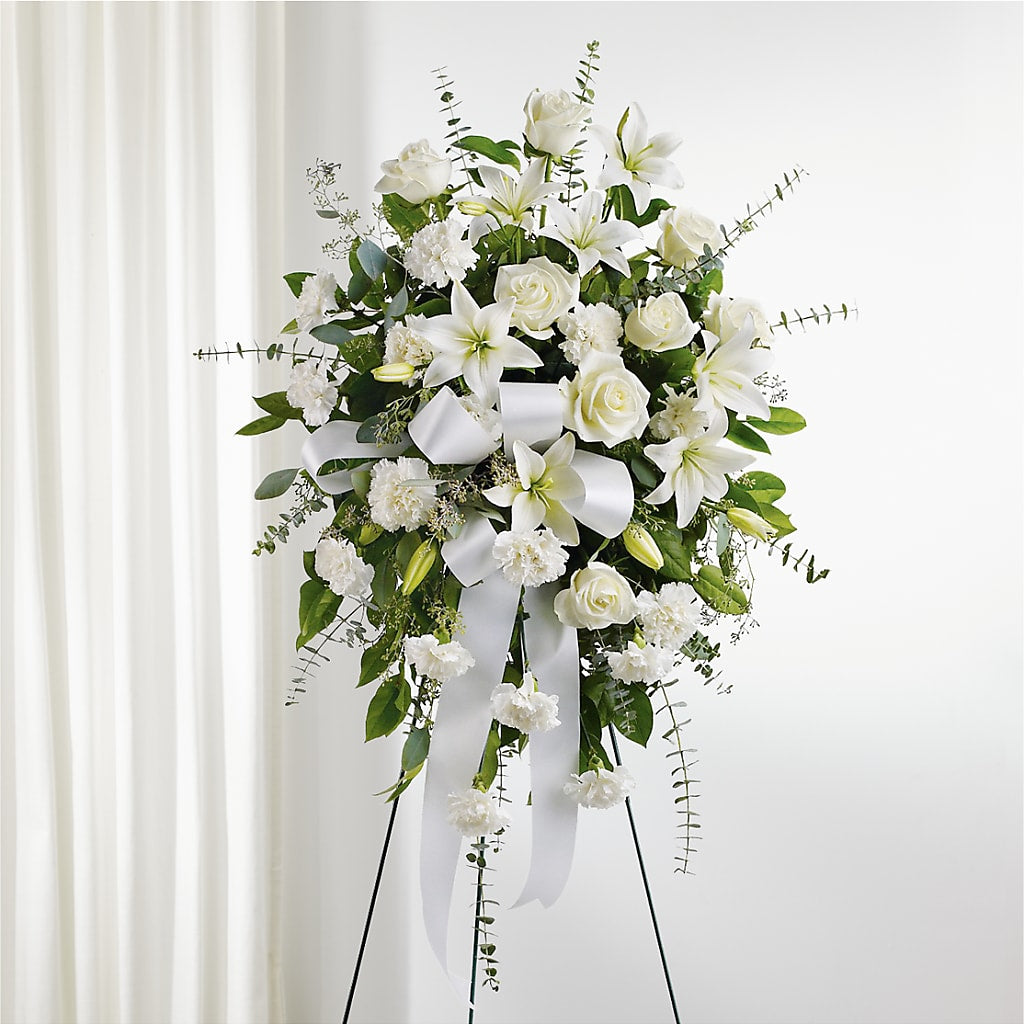 With Care Standing Spray – All City Florist Inc, Melbourne FL