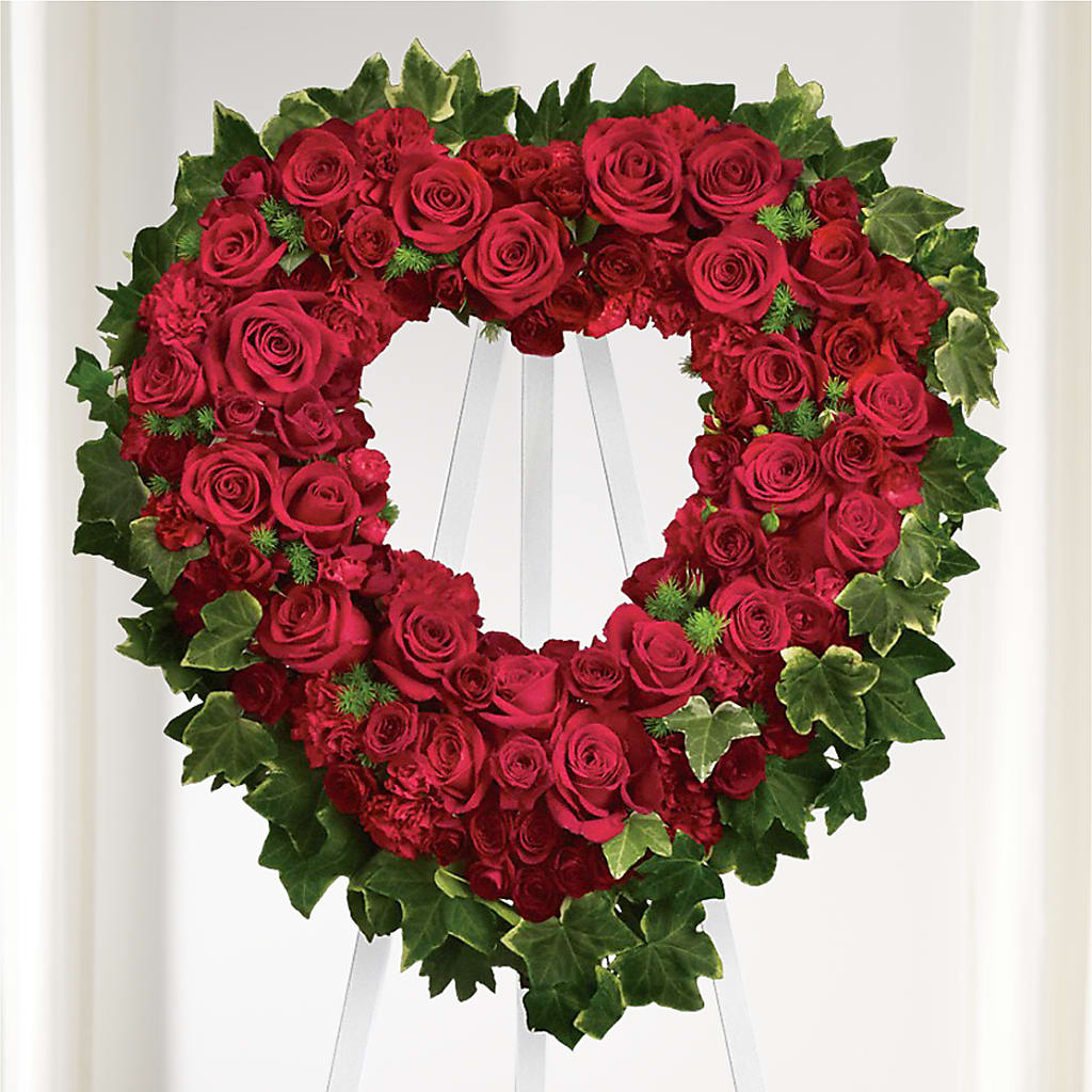 Wholehearted Standing Spray – All City Florist Inc, Melbourne FL