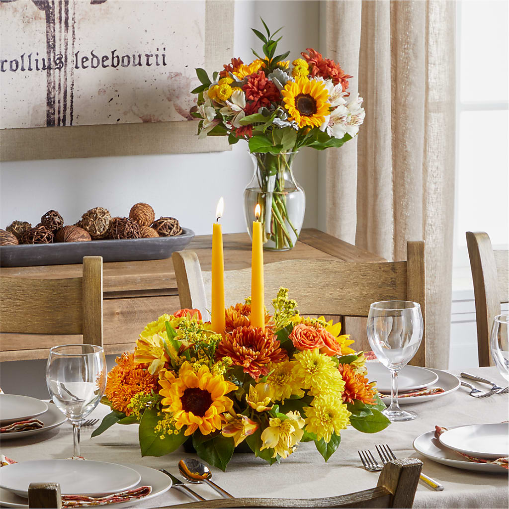 Golden Gathering Bundle – All City Florist Inc, Melbourne FL