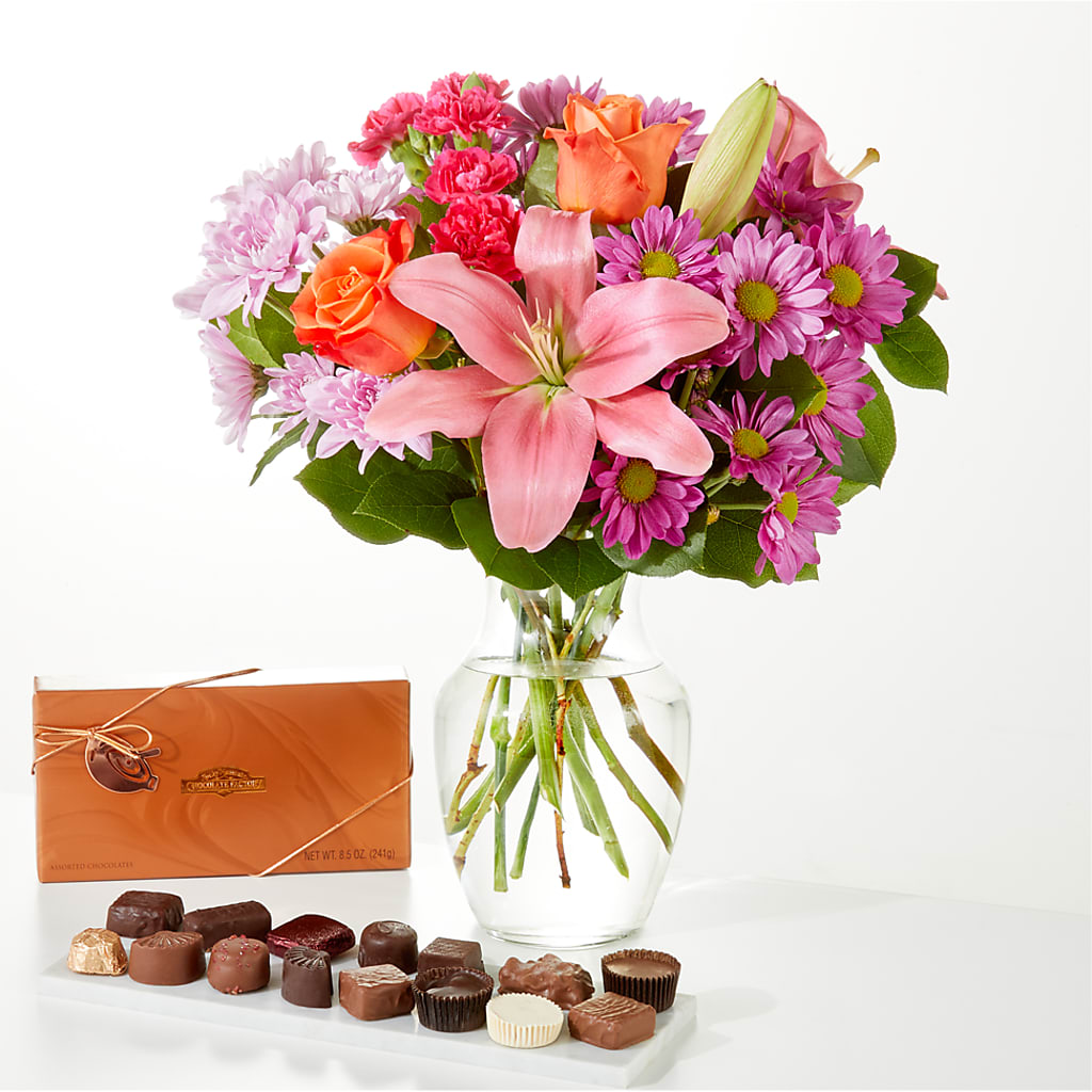 One and Only Bouquet and Chocolate Bundle – All City Florist Inc, Melbourne FL