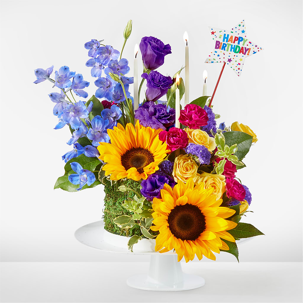 Star of the Day Floral Cake – All City Florist Inc, Melbourne FL