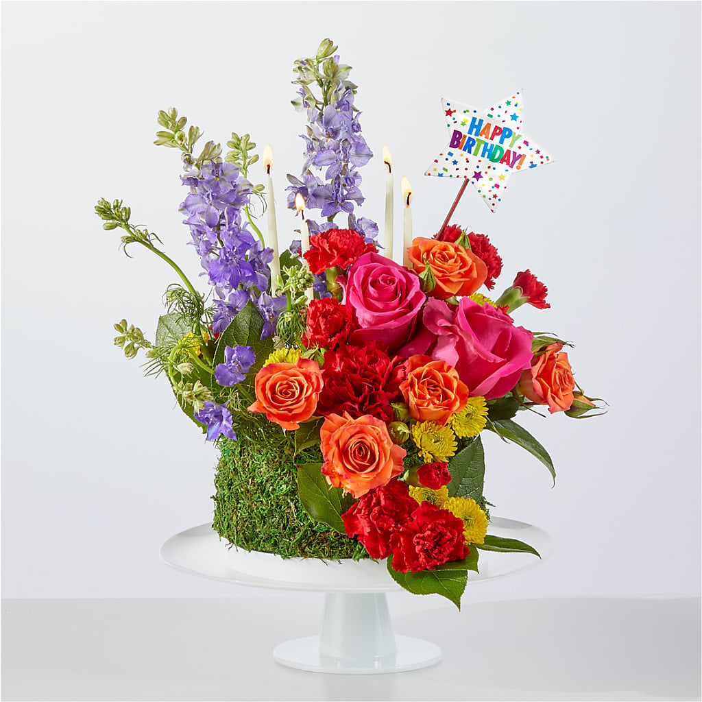 Best Year Yet Floral Cake – All City Florist Inc, Melbourne FL