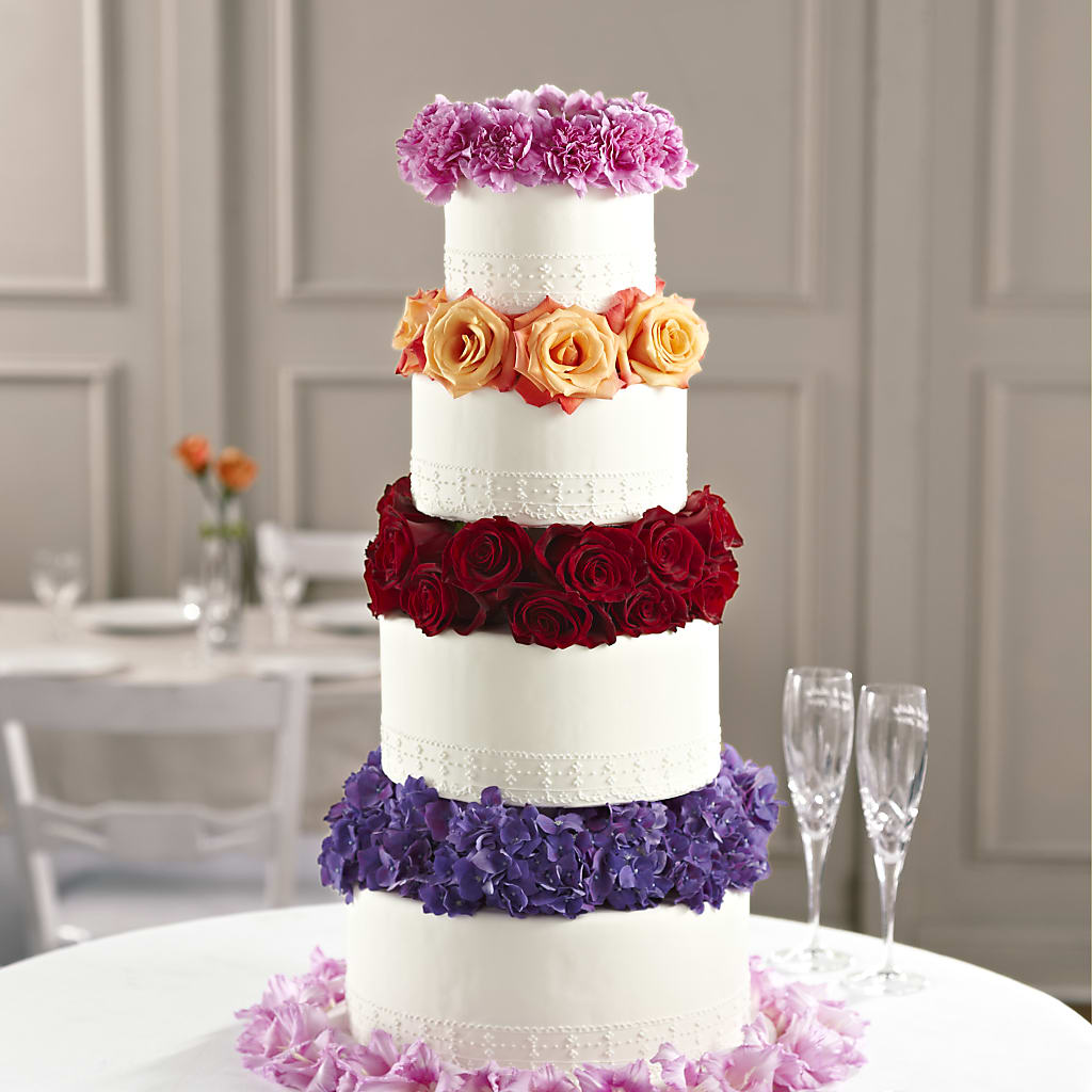 Infinite Love Cake Décor – All City Florist Inc, Melbourne FL