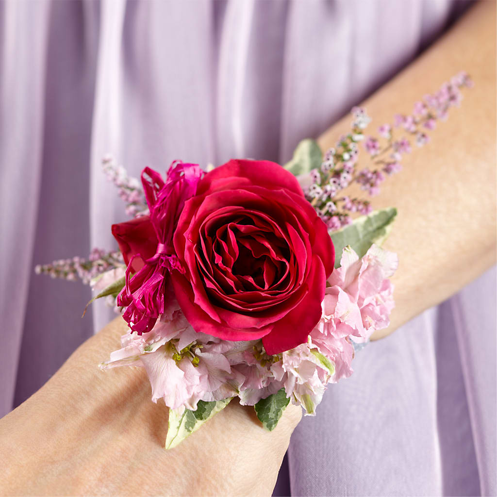 Rose Charm Corsage – All City Florist Inc, Melbourne FL