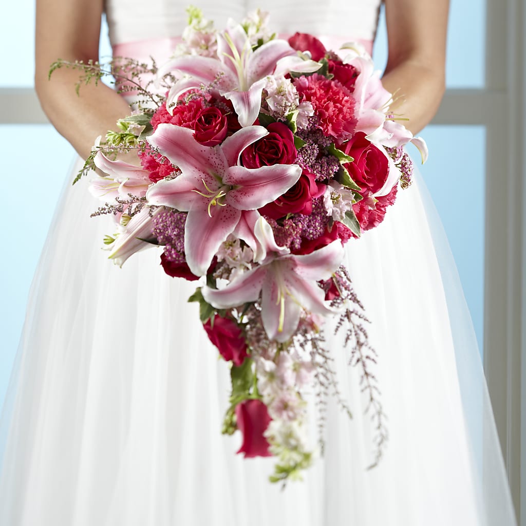 Lily & Rose Bouquet – All City Florist Inc, Melbourne FL