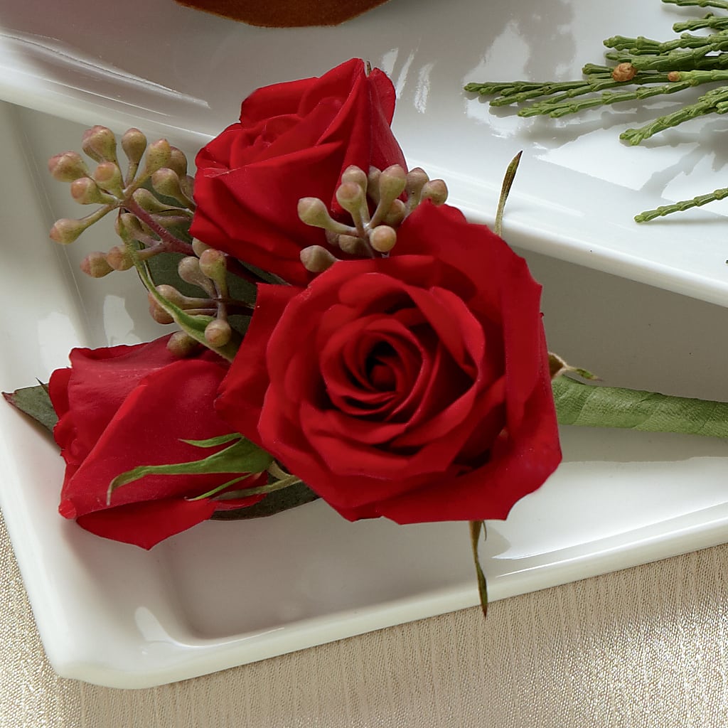 Red Spray Rose Boutonniere – All City Florist Inc, Melbourne FL