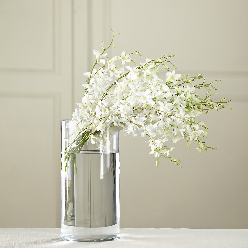White Dendrobium Bouquet – All City Florist Inc, Melbourne FL