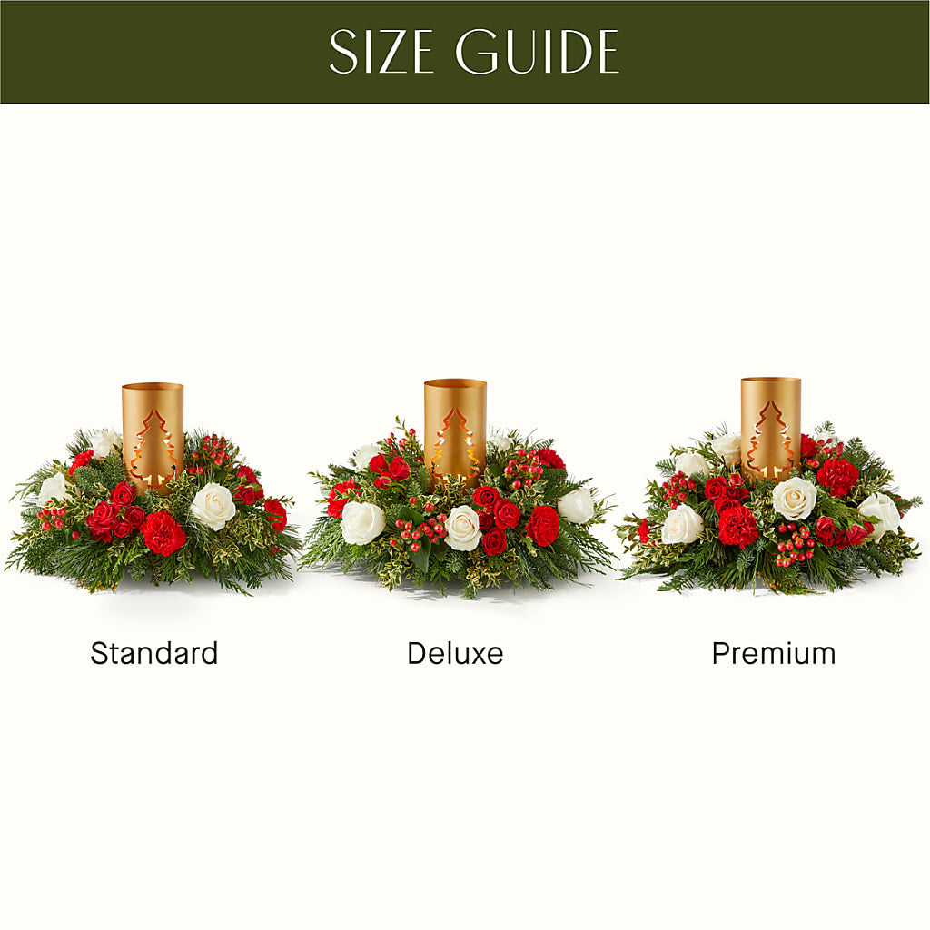 December Dreams Centerpiece –  All City Florist Inc, Melbourne FL