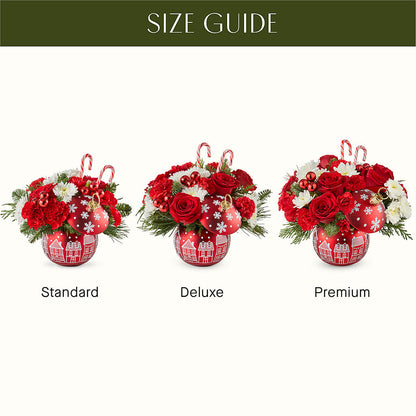 Cheer in the Air Ornament –  All City Florist Inc, Melbourne FL