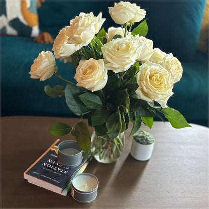 Long Stem Yellow Rose Bouquet –  All City Florist Inc, Melbourne FL