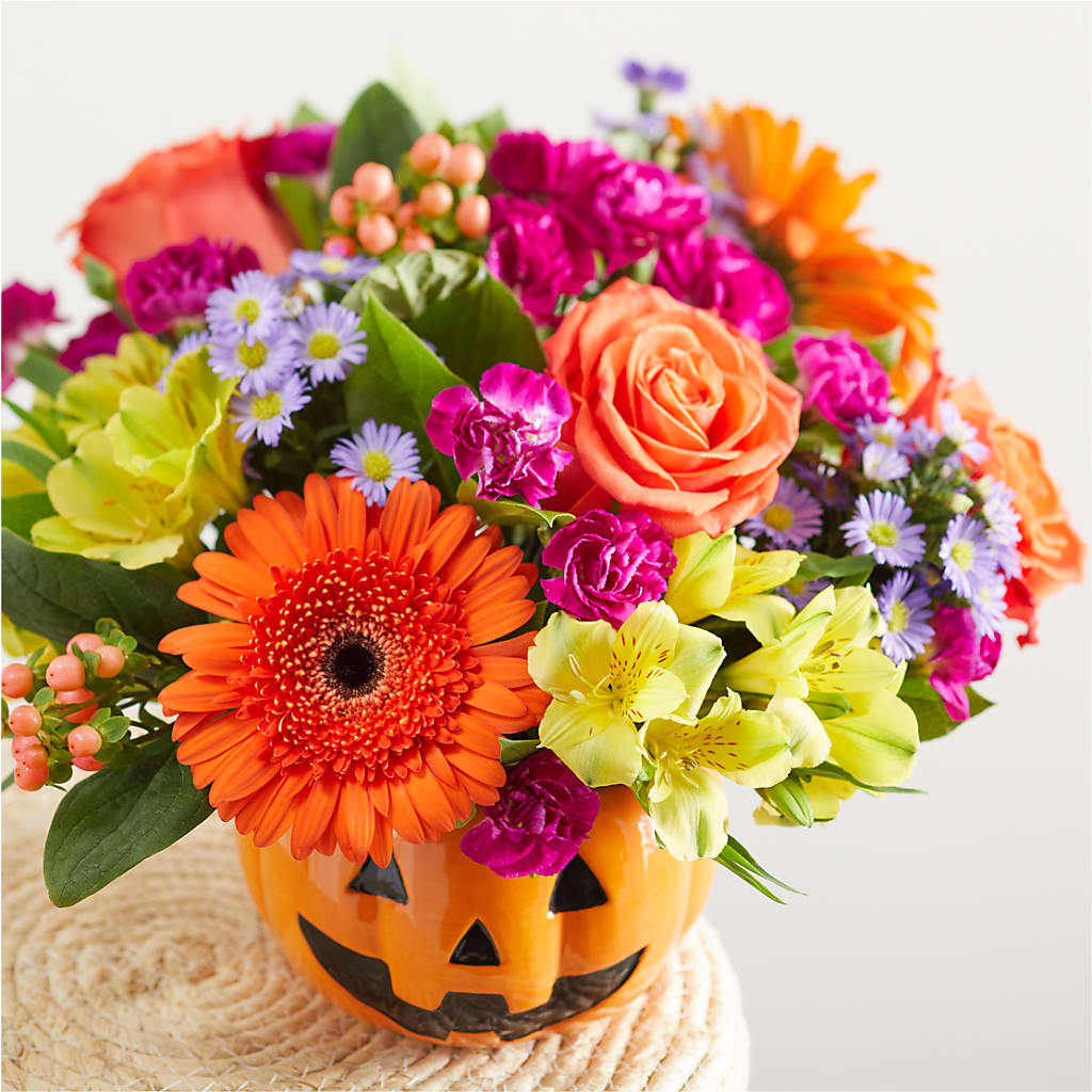 Tricks & Treats Pumpkin –  All City Florist Inc, Melbourne FL