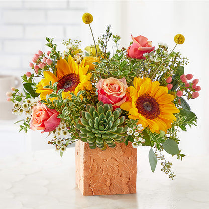 Sunflower Season Bouquet –  All City Florist Inc, Melbourne FL