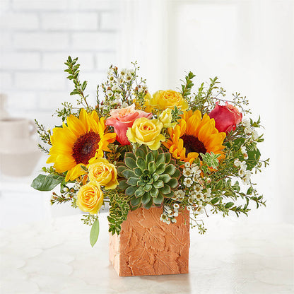 Sunflower Season Bouquet –  All City Florist Inc, Melbourne FL