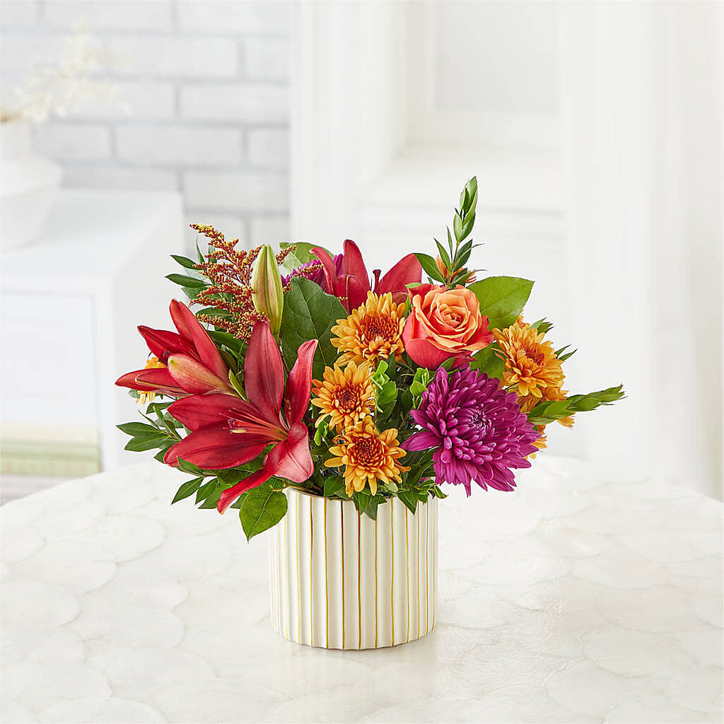 Burgundy Landscape Bouquet –  All City Florist Inc, Melbourne FL
