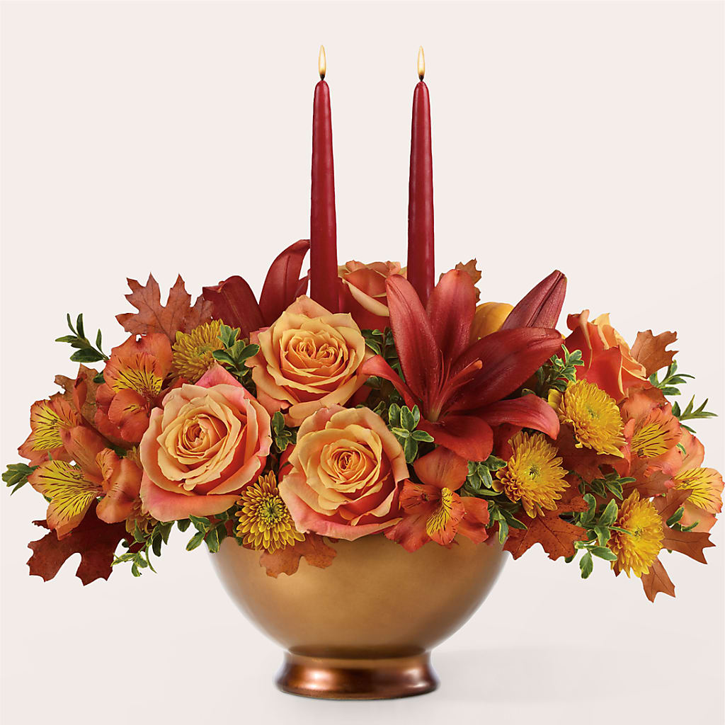 Harvest Table Centerpiece –  All City Florist Inc, Melbourne FL