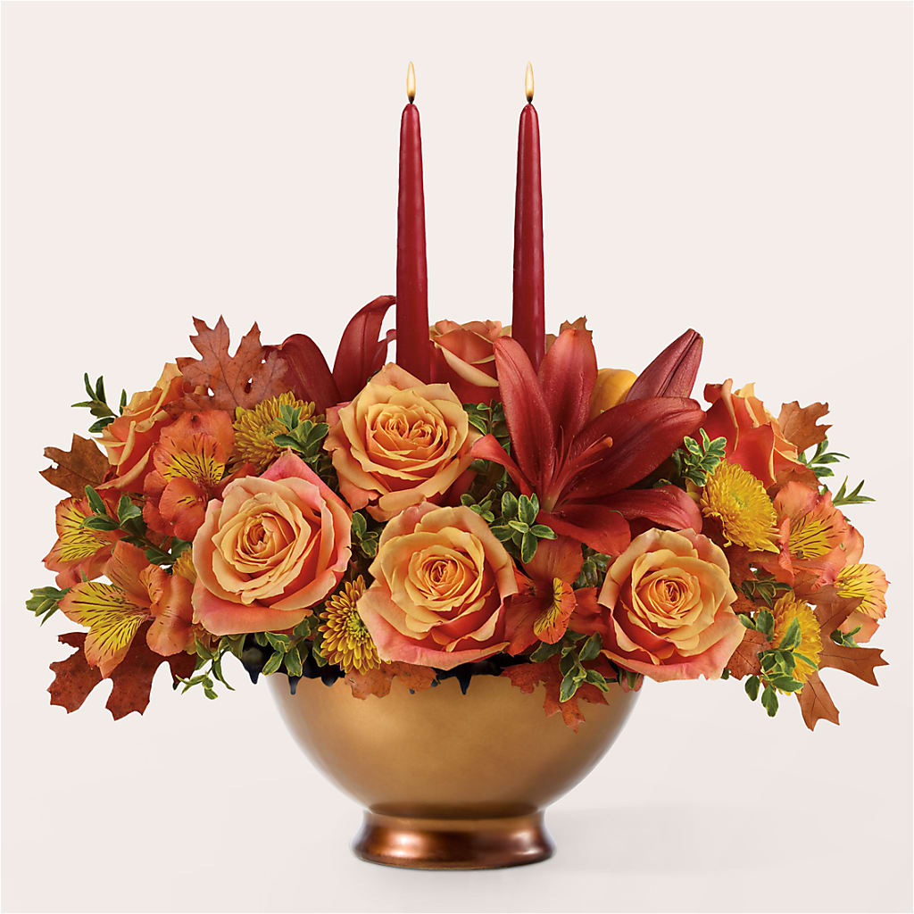 Harvest Table Centerpiece –  All City Florist Inc, Melbourne FL