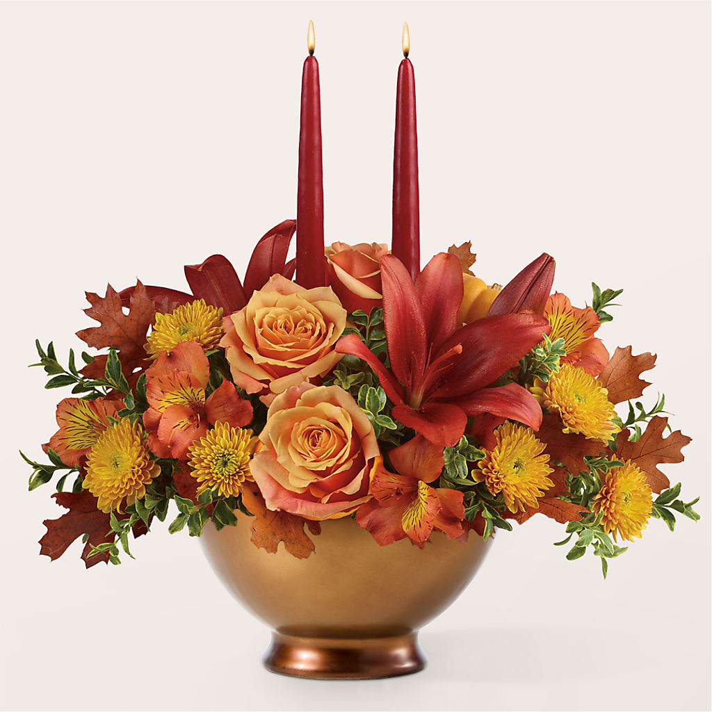 Harvest Table Centerpiece –  All City Florist Inc, Melbourne FL