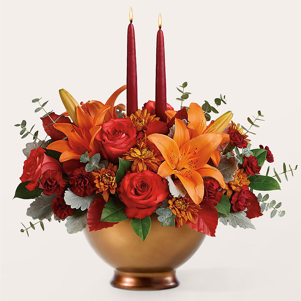 Fruits of Fall Centerpiece –  All City Florist Inc, Melbourne FL