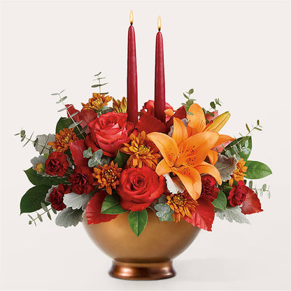 Fruits of Fall Centerpiece –  All City Florist Inc, Melbourne FL