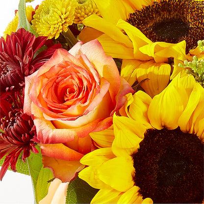Golden Gourd Pumpkin Bouquet –  All City Florist Inc, Melbourne FL
