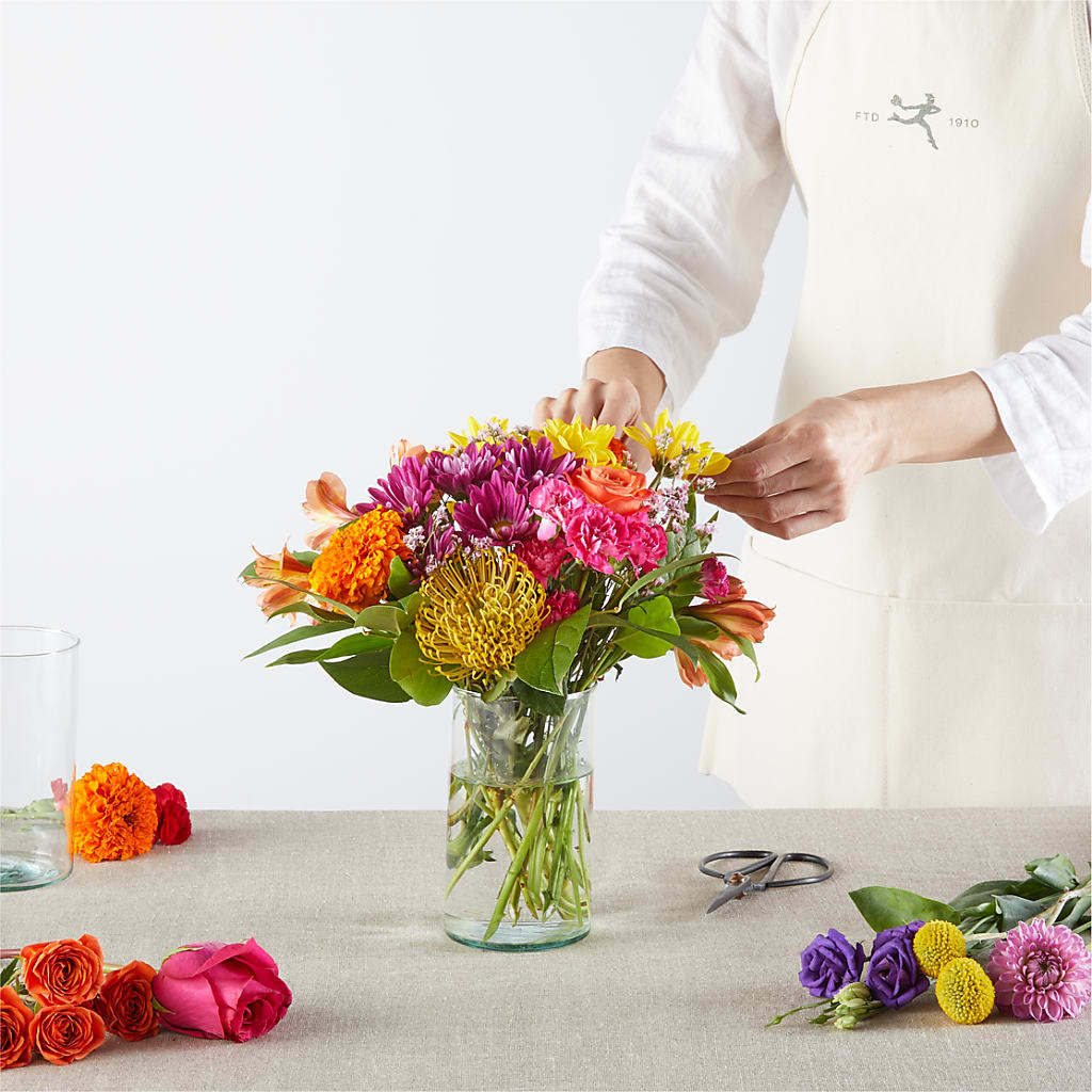 Feast of Color – A Florist Original –  All City Florist Inc, Melbourne FL