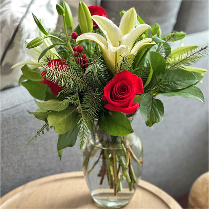 Sparkling Snowflakes Bouquet –  All City Florist Inc, Melbourne FL