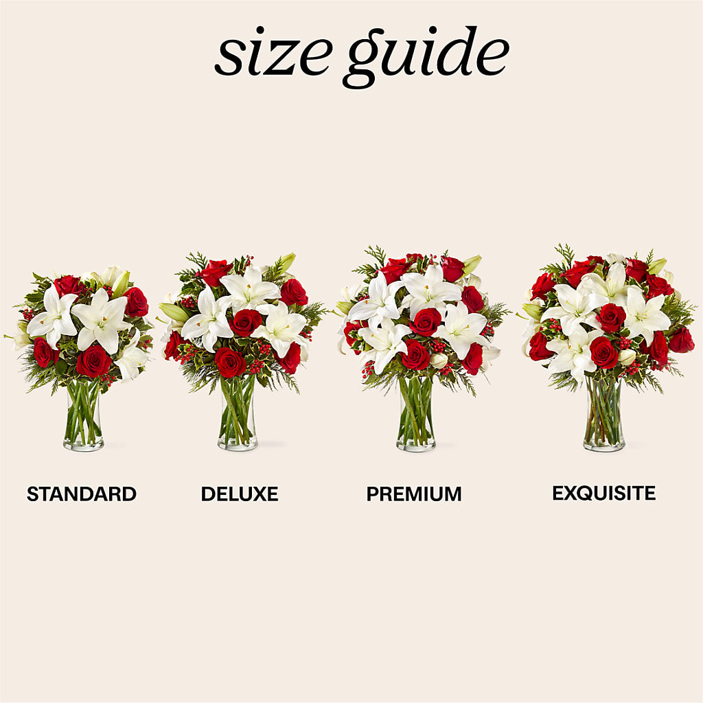 Sparkling Snowflakes Bouquet –  All City Florist Inc, Melbourne FL