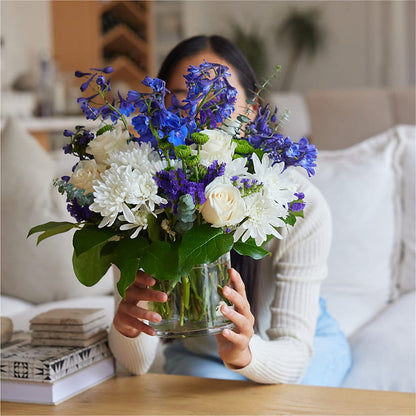Cerulean Waves Bouquet –  All City Florist Inc, Melbourne FL