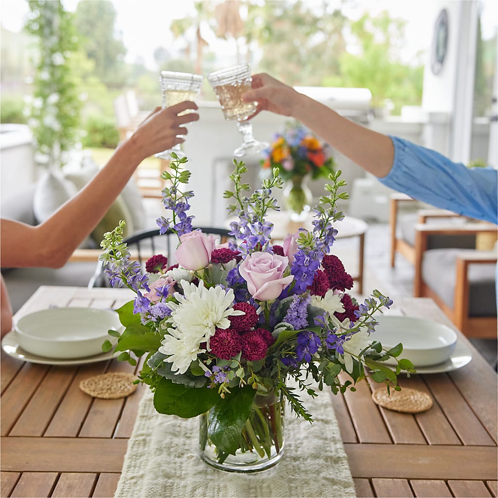 Violet Frost Bouquet –  All City Florist Inc, Melbourne FL