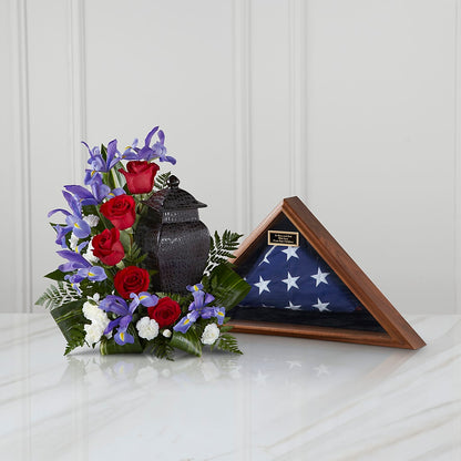 Patriotic Tribute Arrangement –  All City Florist Inc, Melbourne FL