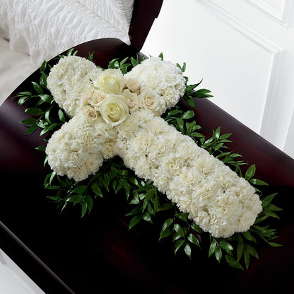 Peaceful Memories Casket Spray (Standard) –  All City Florist Inc, Melbourne FL