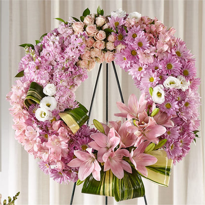 Gift of Warmth Wreath –  All City Florist Inc, Melbourne FL