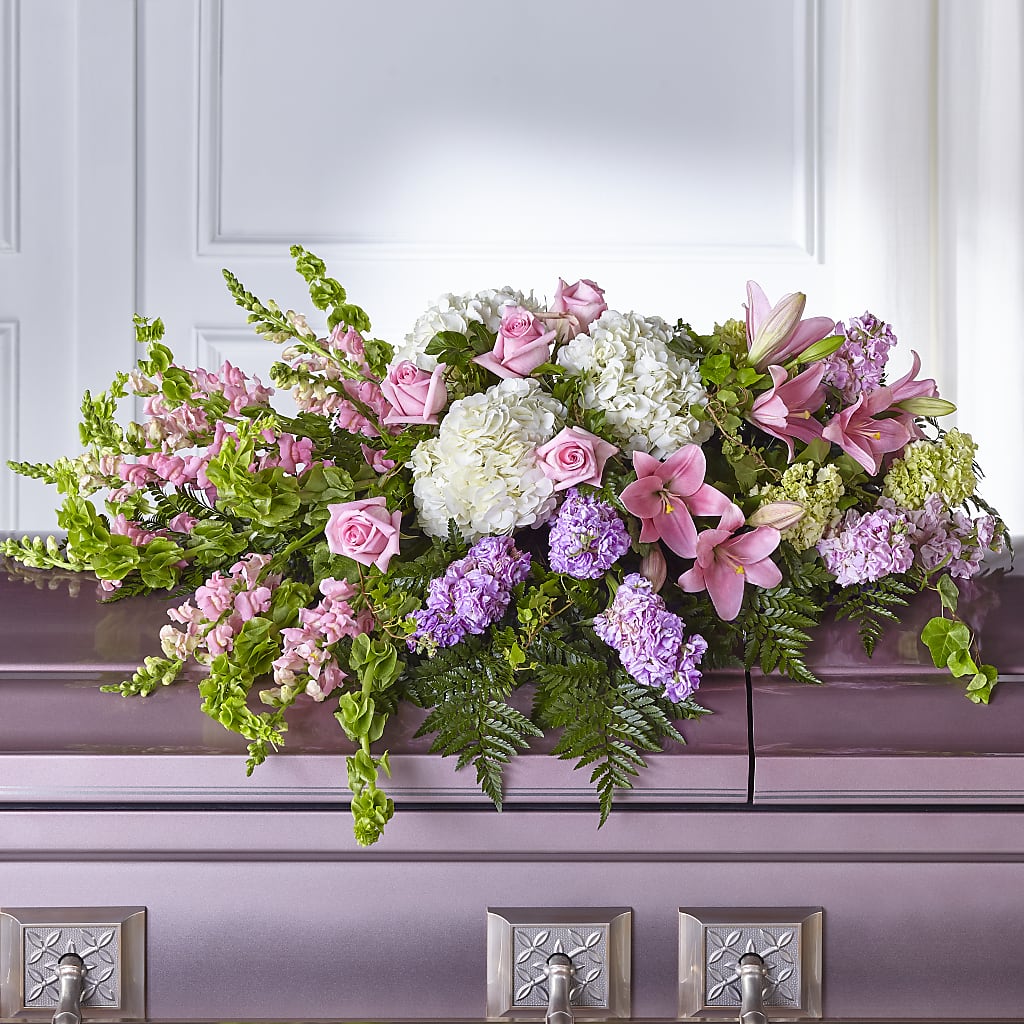 Life's Gratitude Casket Spray –  All City Florist Inc, Melbourne FL