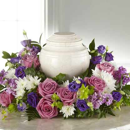 Blooming Sympathy Cremation Adornment –  All City Florist Inc, Melbourne FL