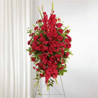 From the Heart Standing Spray –  All City Florist Inc, Melbourne FL